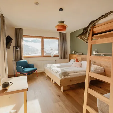 호텔 Biyou Ecoquartier In Den Bergen 3*